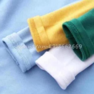 Áo len cotton cổ 3 phân bé trai