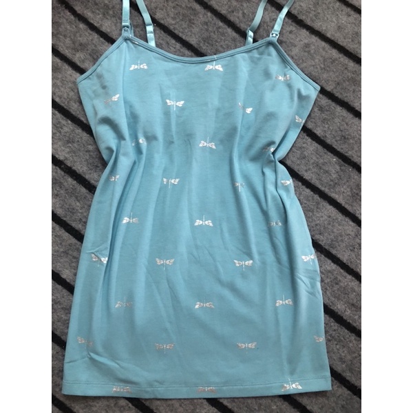 áo 2 dây cotton mother.hood vnxk (áo cho con bú)