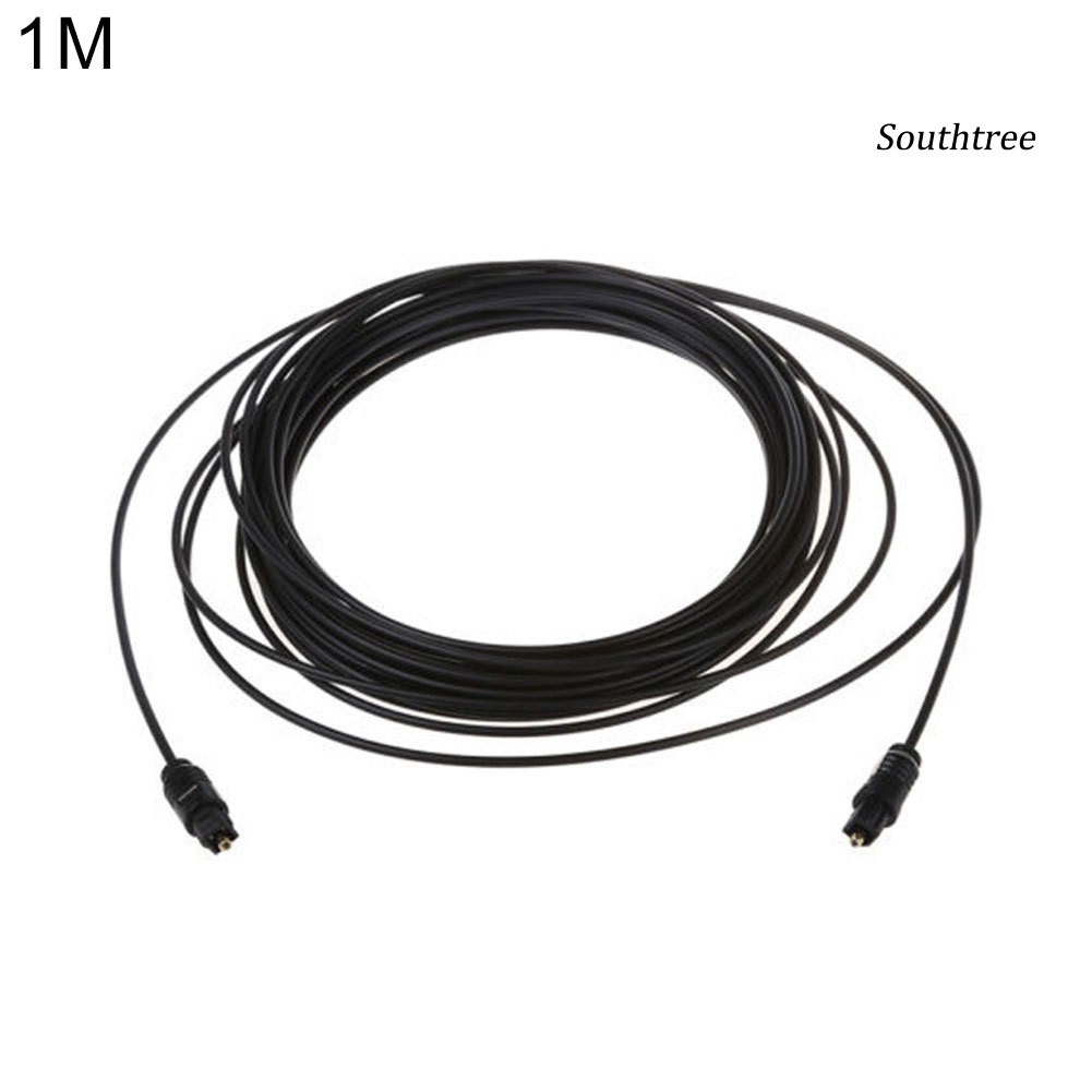 Dây Cáp Quang Âm Thanh Kỹ Thuật Số Toslink Dài 1 / 1.5 / 2 / 3 / 5 / 10m Dành Cho Xbox Blueray Ps3