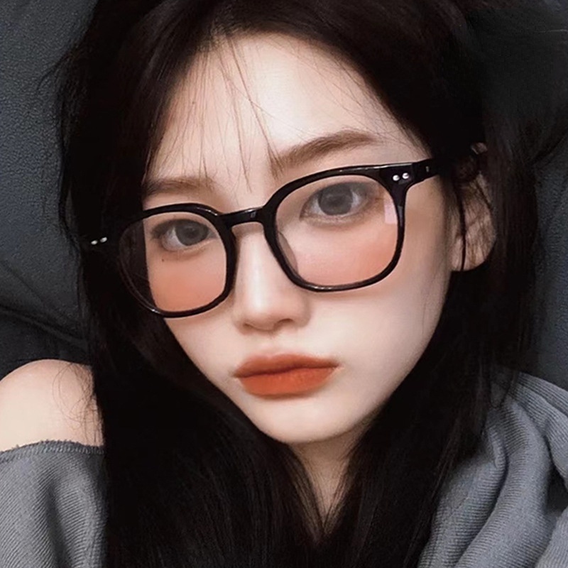 Kính Mát Gọng Vuông Phong Cách Thời Trang Hàn Quốc Cho Nữ