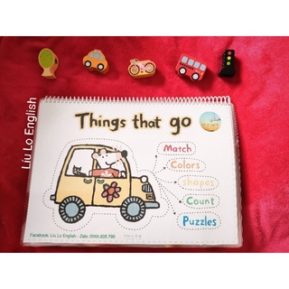 Học liệu phát triển tư duy things that go maisy mouse - líu lo english
