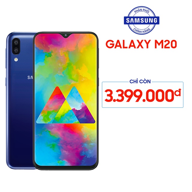 Điện thoại Samsung Galaxy M20 3GB/32GB - Hãng Phân Phối Chính Thức | WebRaoVat - webraovat.net.vn