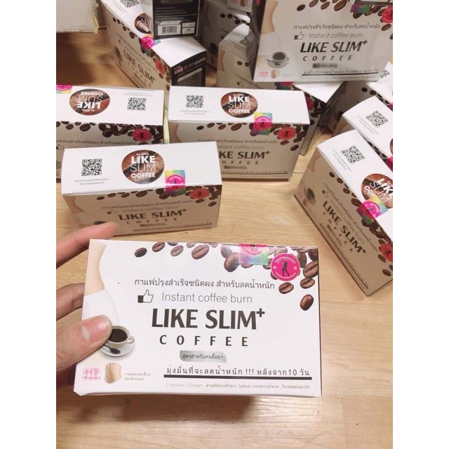 { GIẢM MẠNH } - Bộ 3Hop Like Slim Coffee Thái Lan