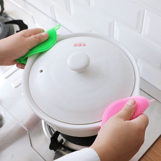 8 miếng rửa chén silicon chống khuẩn
