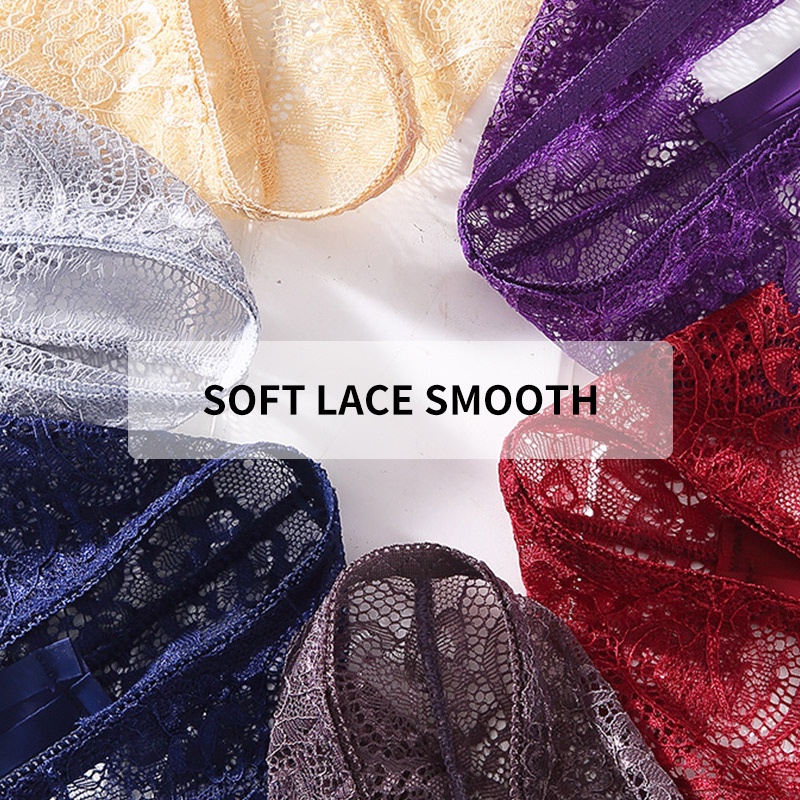 Bộ 3 Quần Lót Dây Không Đường May Mềm Mại Thoải Mái Cho Nữ Cỡ M-XXL ZXYOUPING