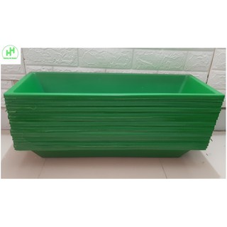 20 Máng/Khay Nhựa Làm Mát Cho Lan, Máng Ăn, Uống Cho Lợn, Gà, Kích Thước 60x24x10Cm