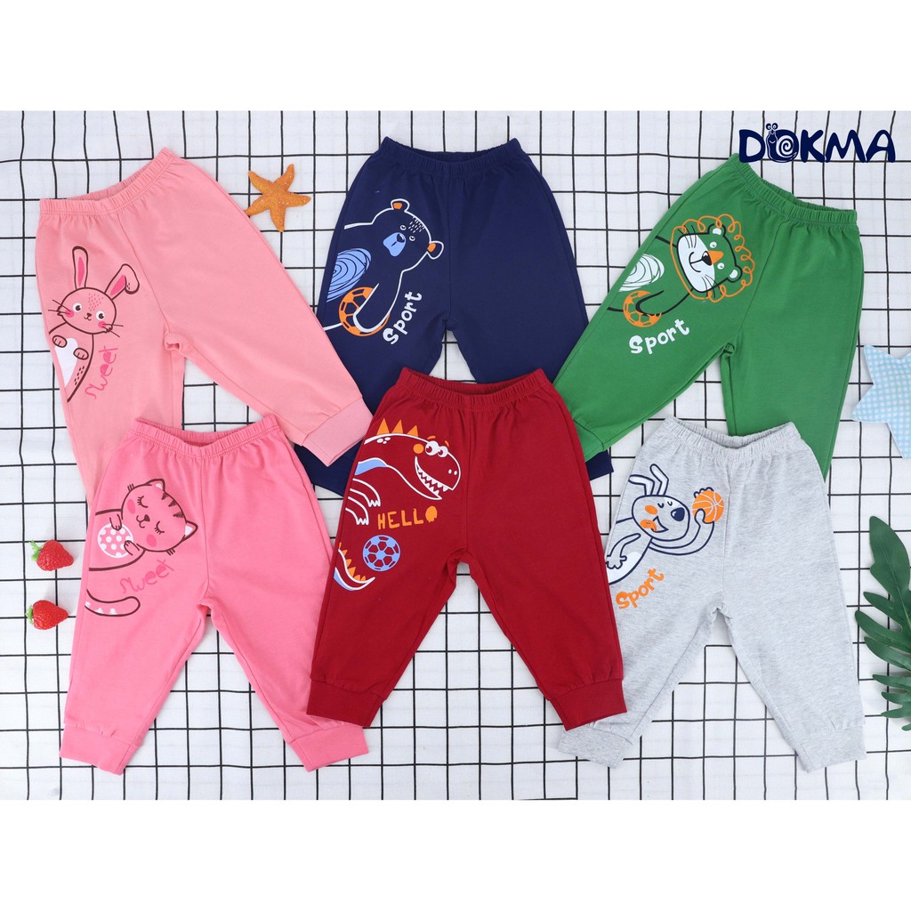 DQ501 Quần dài bo ống Dokma (6-24M)