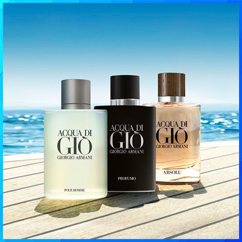 Nước hoa nam Acqua Di Giò 100ml _Mùi hương gợi cảm, mạnh mẽ, nam tính, sang trọng sự kết hợp của biển và thảo mộc