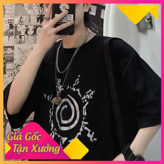 [TẶNG KÈM NÓN] Áo Thun Phản Quang Vòng Xoáy Tượng Hình form rộng unisex tay lỡ chất Cotton fresize PQ54