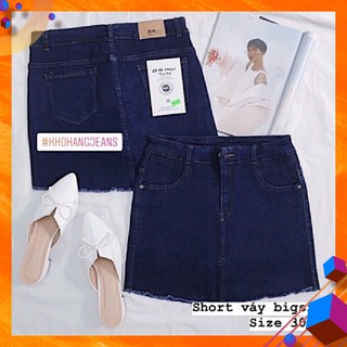 (Size Đại 30~36) QUẦN VÁY BIG SIZE CO DÃN MẠNH - BigSize 3 Màu Xanh