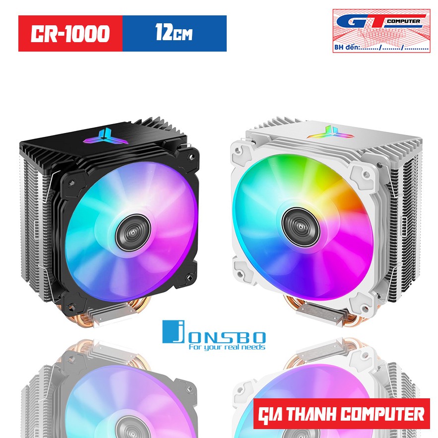 [Mã ELFLASH5 giảm 20K đơn 50K] Quạt Tản Nhiệt CPU Jonsbo | CR1000, CR1000GT, CR1000 Plus, CR1200, CR1400, T400i