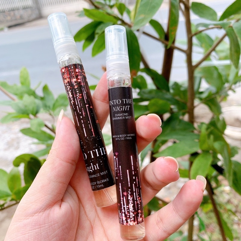 Xịt thơm Body into The Night - mùi best seller luôn ạ - chai chiết tiện lợi mang theo 10ml