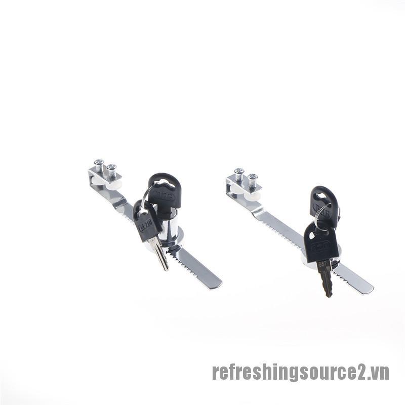 1 Khóa Tủ Thủy Tinh Với Hộp Đựng Bảo Vệ Trưng Bày