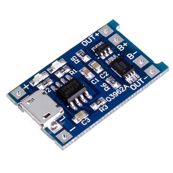 Mạch Sạc Pin Lithium 18650 TP4056 1A Bảo Vệ Quá Dòng - Quá Áp Nhiều Loại Tùy Chọn