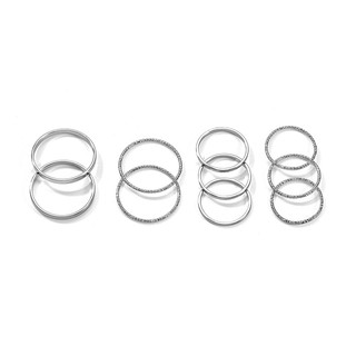 Set nhẫn phong cách đơn giản thanh lịch cho nữ