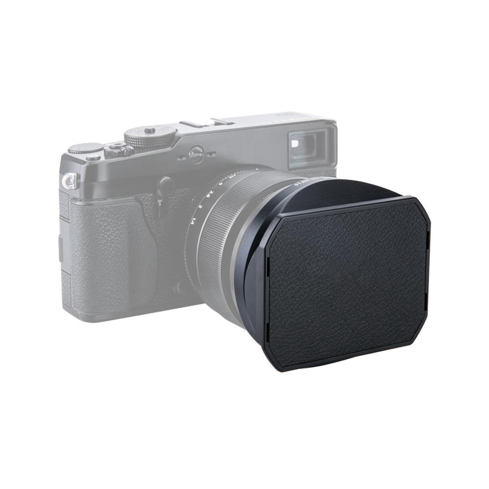 Mũ trùm ống kính JJC với nắp capo cho ống kính Fujifilm XF 16mm F1.4 R WR (Thay thế ống kính Fujifilm LH-XF16)