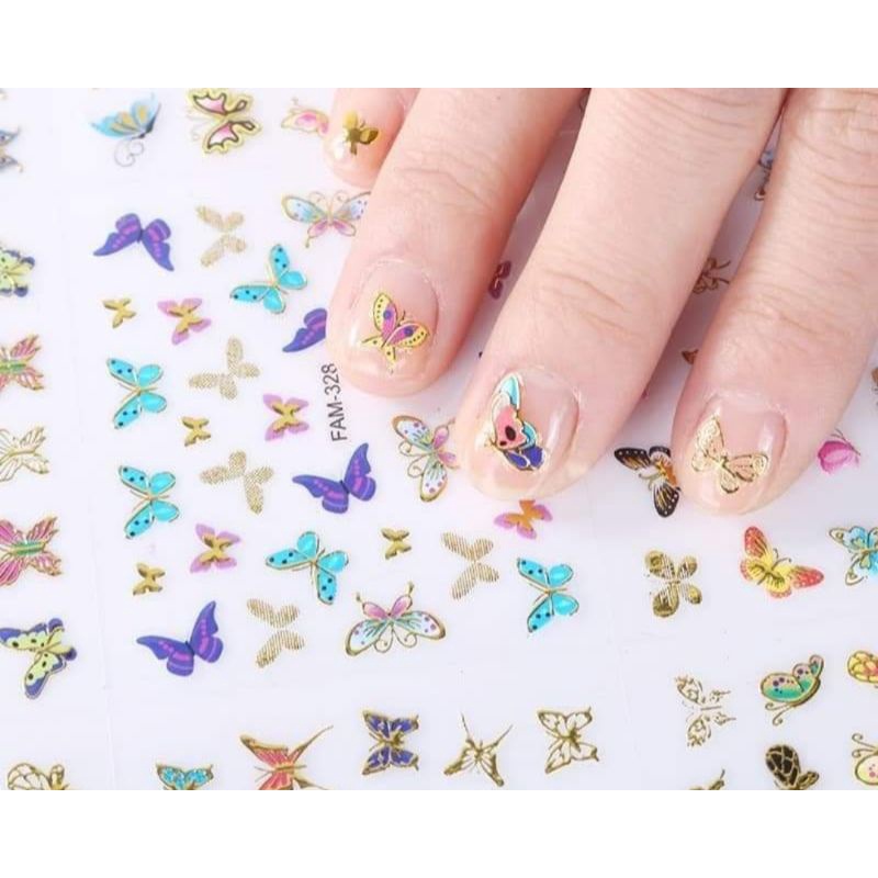 Nail Sicker dán móng tay cho bé  topic mẫu 2D
