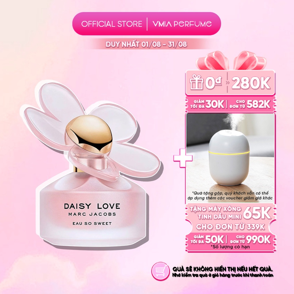 Nước hoa Nữ Daisy Love Eau So Sweet mẫu thử 2ml 5ml 10ml