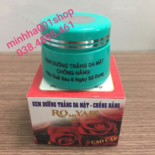 Sỉ 12 hủ kem dưỡng trắng mặt romiyar