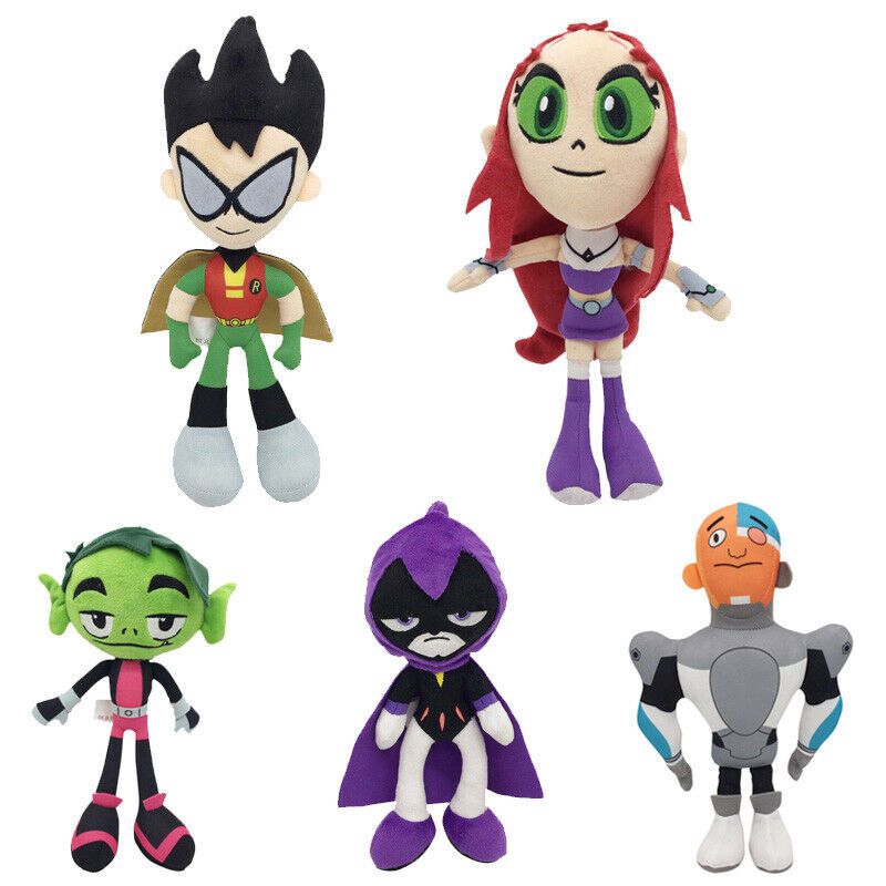Búp bê nhồi bông phong cách nhân vật hoạt hình Teen Titans Go độc đáo dễ thương
