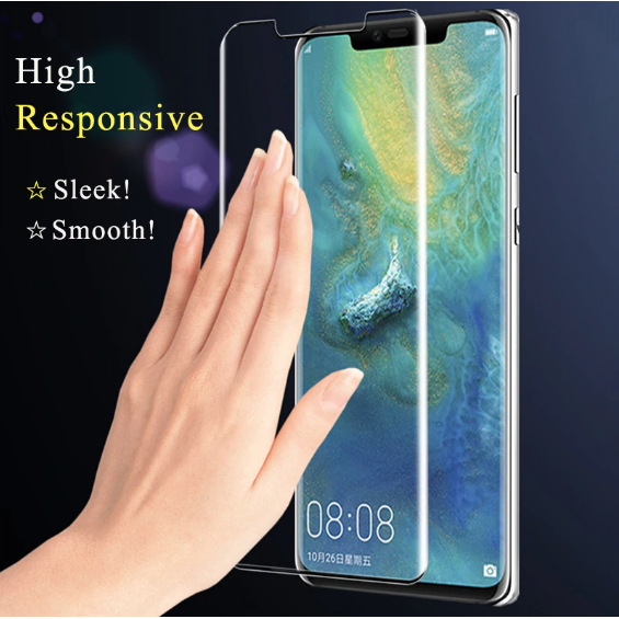 Kính cường lực bảo vệ toàn màn hình 5D cho Huawei Mate 30 pro