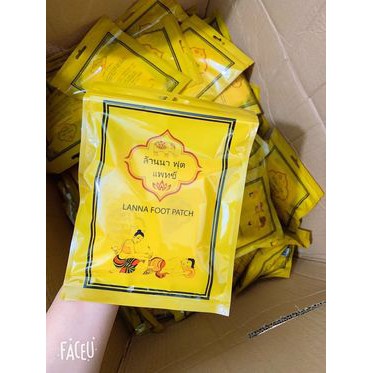 Dán thải độc chân lanna (10 miếng)