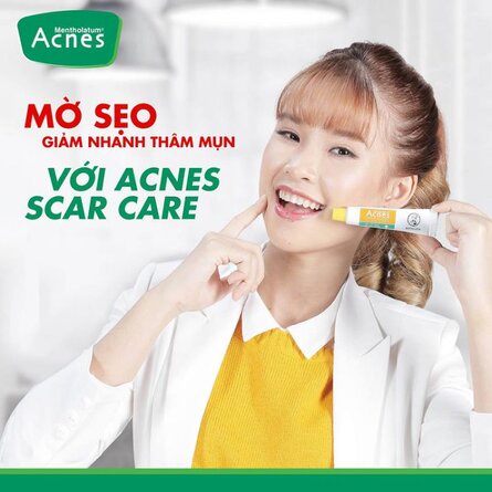 Kem làm mờ vết thâm, gel giúp liền sẹo do mụn siêu nhanh Acnes Scar Care 12g - Trung Đông Pharmacy