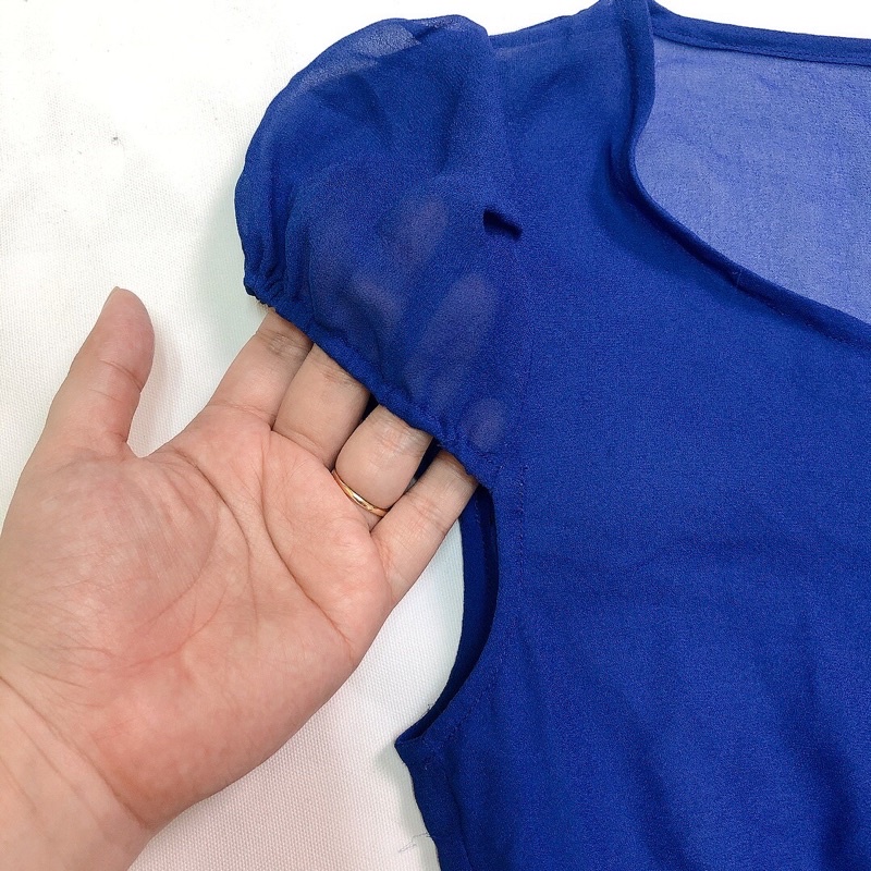 Jumpsuit  xanh lưng thun đồ si 2hand