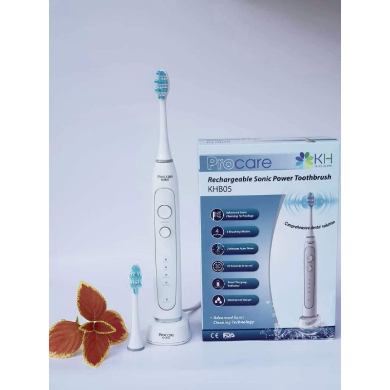 Bàn chải điện thế hệ mới Procare KHB05 - Bảo hành miễn phí 1 năm - Bảo trì trọn đời