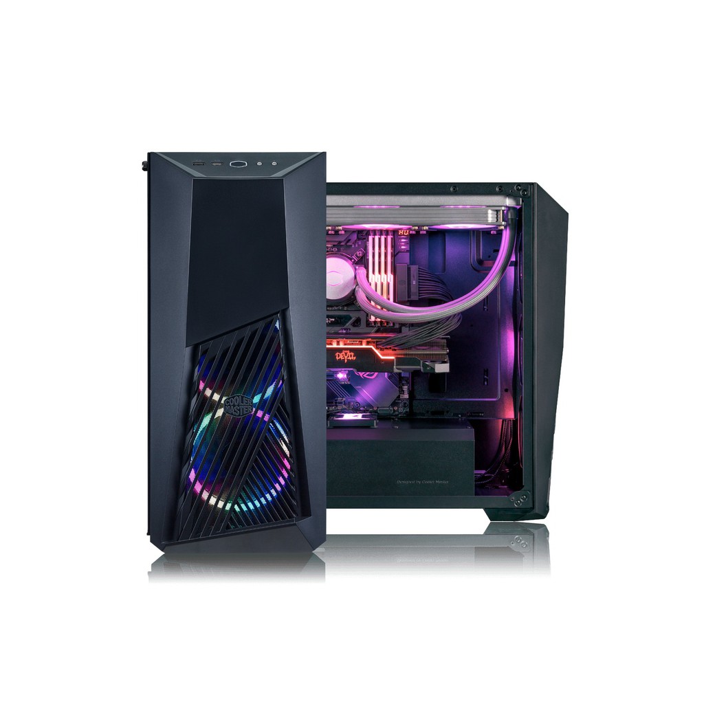 Case Máy Tính Cooler Master MASTERBOX K501L ARGB Fan (Mid Tower/E-ATX/Kính)