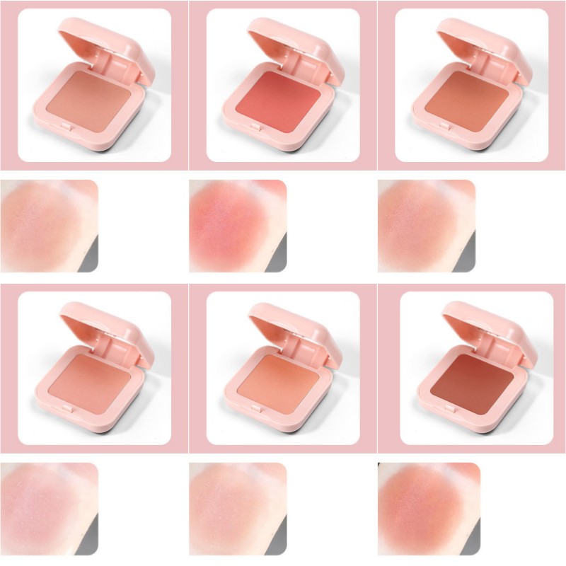 [Hàng mới về] Phấn má hồng chống nước màu sắc tự nhiên lâu trôi thương hiệu Lameila
