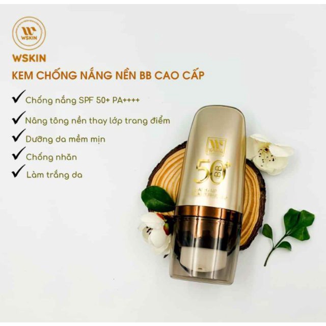 Kem Nền BB Chống Nắng WSkin Flash Up Sun SPF50+ PA++++