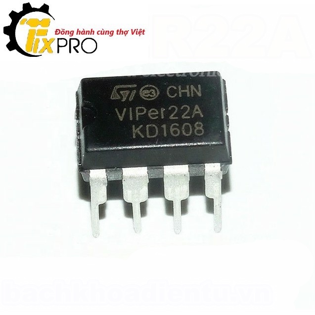 IC nguồn VIPER22A mới chính hãng.