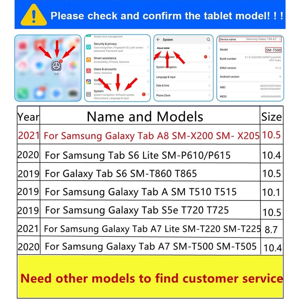 Ốp Máy Tính Bảng Silicon Mềm Chống Sốc Có Giá Đỡ Xoay 360 Độ Cho Samsung Galaxy Tab A8 10.5 SM-X200 X205 X207 A7 Lite 8.7 T220 T225 10.4 T500 T505 T507 A 8.0 T290 T295 S6 Lite P610 P615 P613 P619 10.1 T510