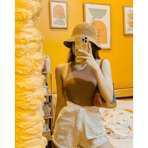 Áo croptop body/ áo ba lỗ phong cách Ulzzang sành điệu
