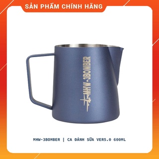 Ca đánh sữa chuyên latte art 600ml mhw-3bomber version 5.0
