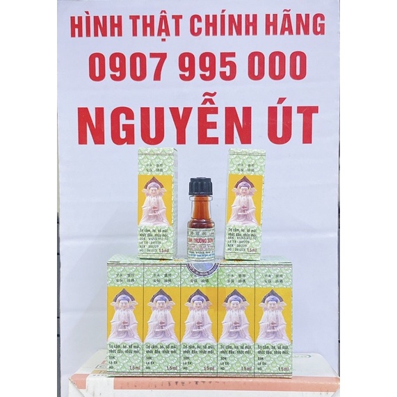 dầu gió phật linh chai nhỏ hộp 10 chai x 1.5ml