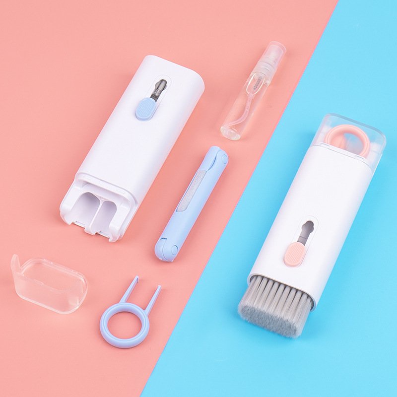 Chổi Vệ Sinh Mini Quét Bụi Đa Năng Làm Sạch Bàn Phím Máy Tính Tai Nghe Tiện Dụng, Nhỏ Gọn Tiện Ích