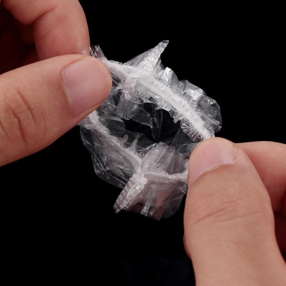 Mũ Bảo Vệ Tai Trong Suốt Chống Nước Dùng Một Lần Khi Nhuộm Tóc