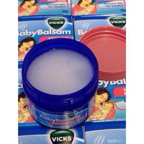 DẦU BÔI ẤM NGỰC GIẢM HO VICKS BABY BALSAM - Ngọc Lan