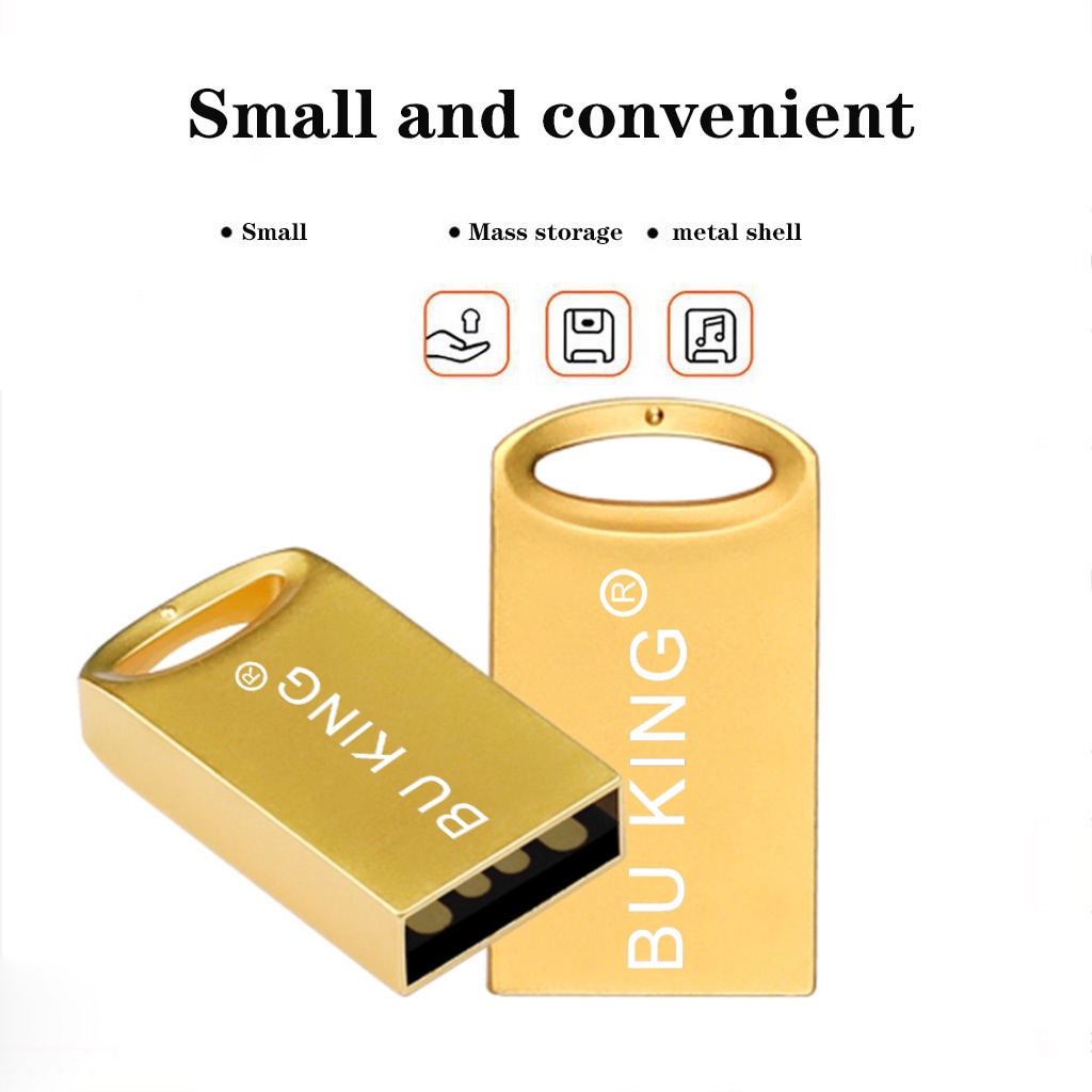 Ổ Đĩa Flash Buking-hs136 Mini Màu Bạc / Vàng / Hồng Tùy Chọn 8GB / 16GB / 32GB / 64GB / 128GB / 256GB / 512GB / 1TB / 2TB USB3.0 Cho Điện Thoại / Máy Tính