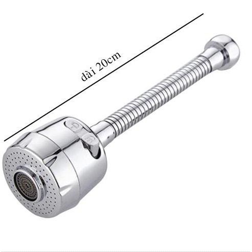 Đầu vòi nước nối dài 20cm ống dành cho bồn rửa chén