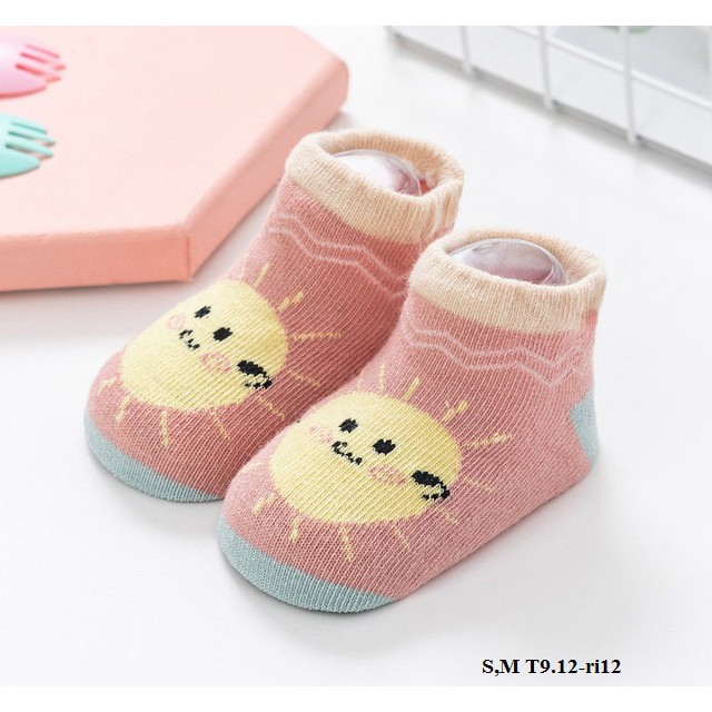 Tất ngắn T9.12 vớ cổ ngắn nhiều mẫu cute size S,M cho bé gái/bé trai