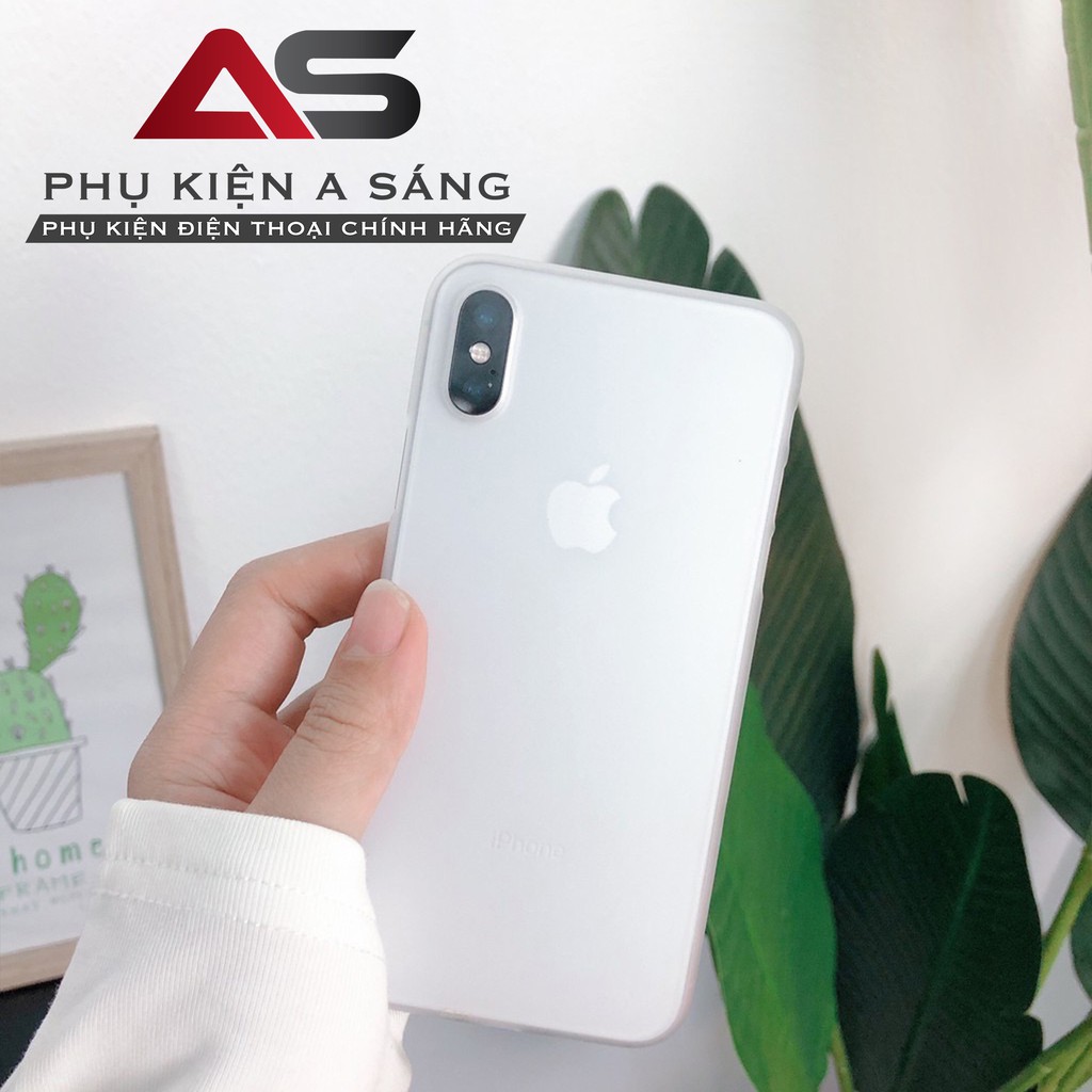 [ Có Video] Ốp Giấy Nhám Chống Vân Tay Siêu Mỏng Cho Iphone | BigBuy360 - bigbuy360.vn