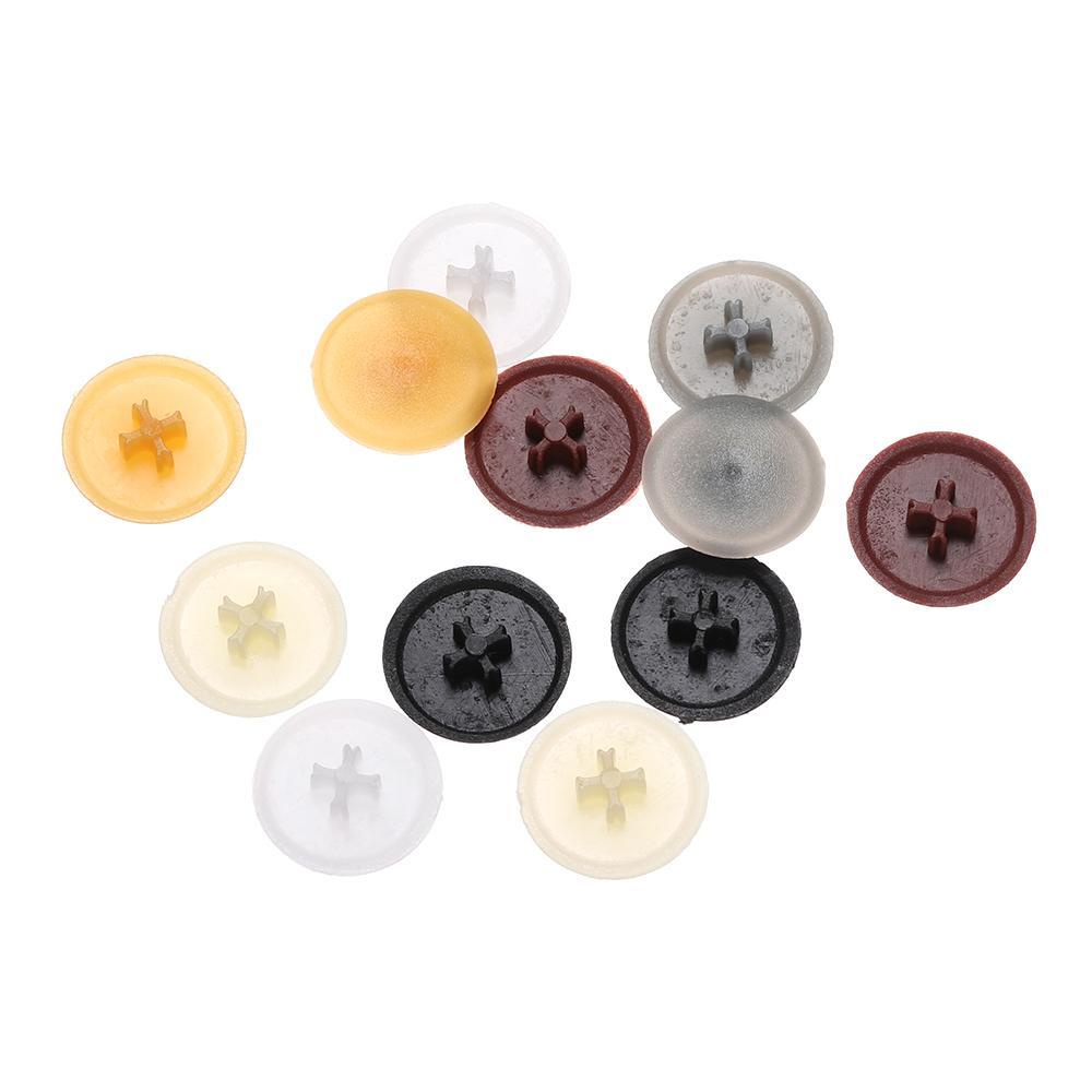SUYO Set 100 Ốc Vít Nhựa Trang Trí Nội Thất Tiện Dụng