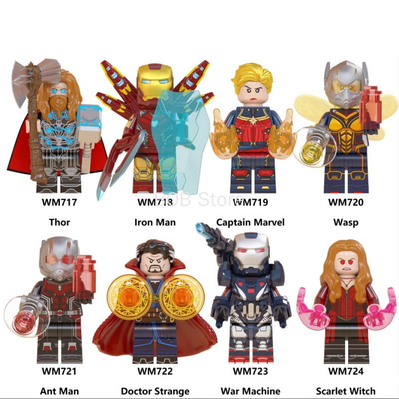 MARVEL Lego Xếp Hình Nhân Vật Siêu Anh Hùng