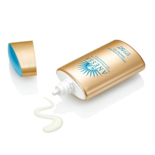 Sữa Chống Nắng Anessa Dưỡng Da Kiềm Dầu Perfect UV Sunscreen Milk SPF50+, PA++++ 60ml