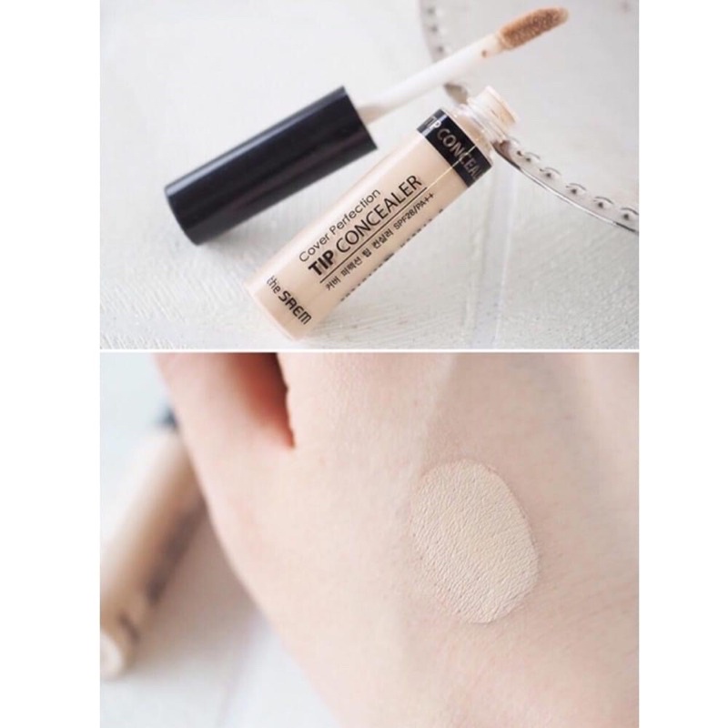 Kem che khuyết điểm The Saem Cover Perfection Tip Concealer 6.5g