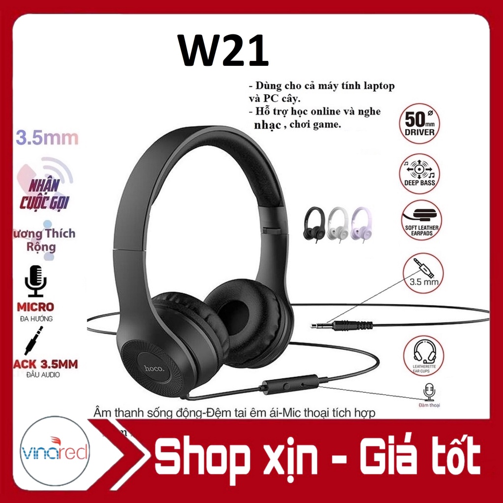 Tai nghe chụp tai W21