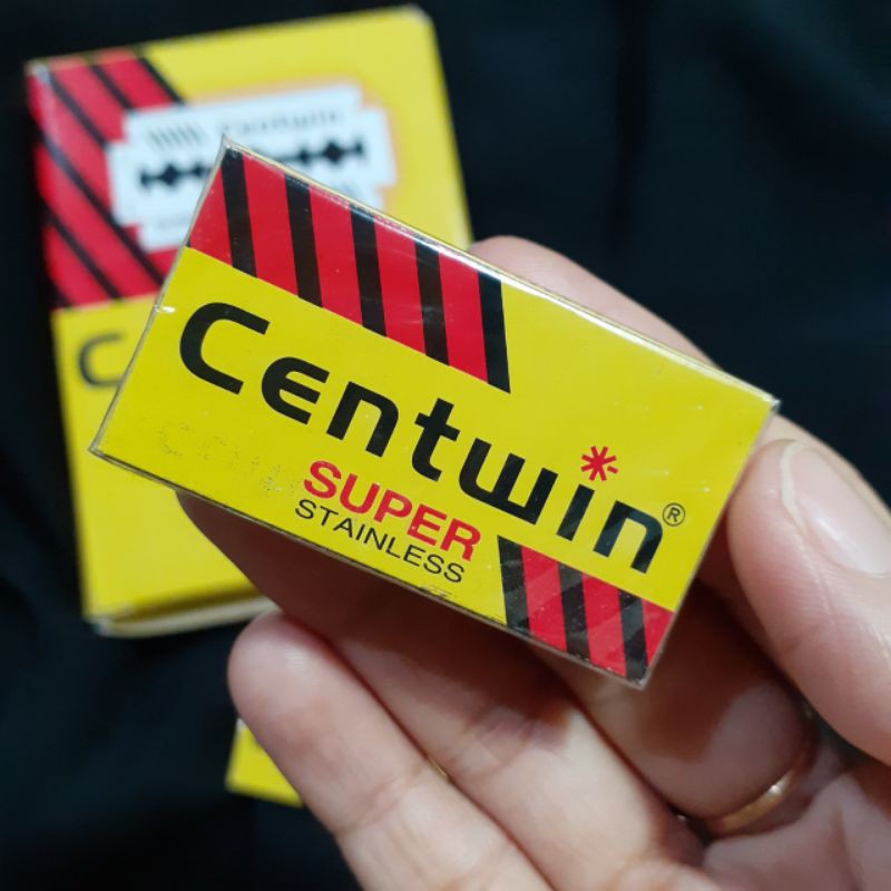 Hộp 5 lưỡi lam trắng Centwin Ấn (5 lưỡi)